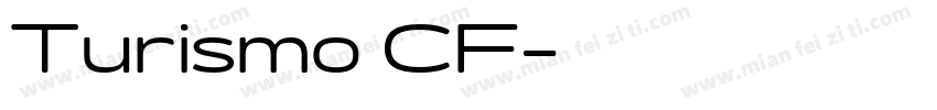 Turismo CF字体转换